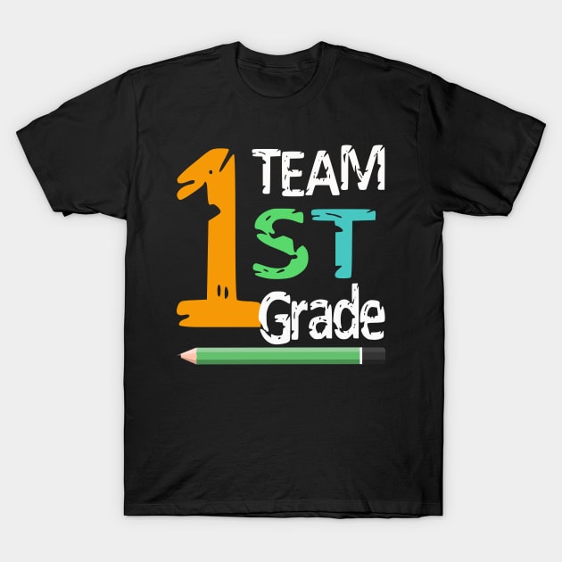 back to school team 1st grade T-Shirt by Bao1991